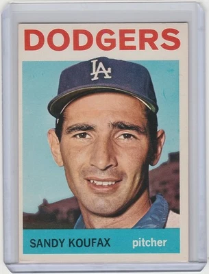 1964 Topps #200 Sandy Koufax Los Angeles Dodgers casi nuevo Foto 1 de 2