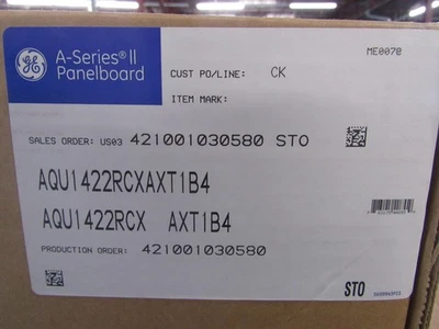 Centros de carga y paneles GE AQU1422RCXAXT1B4 Foto 1 de 3