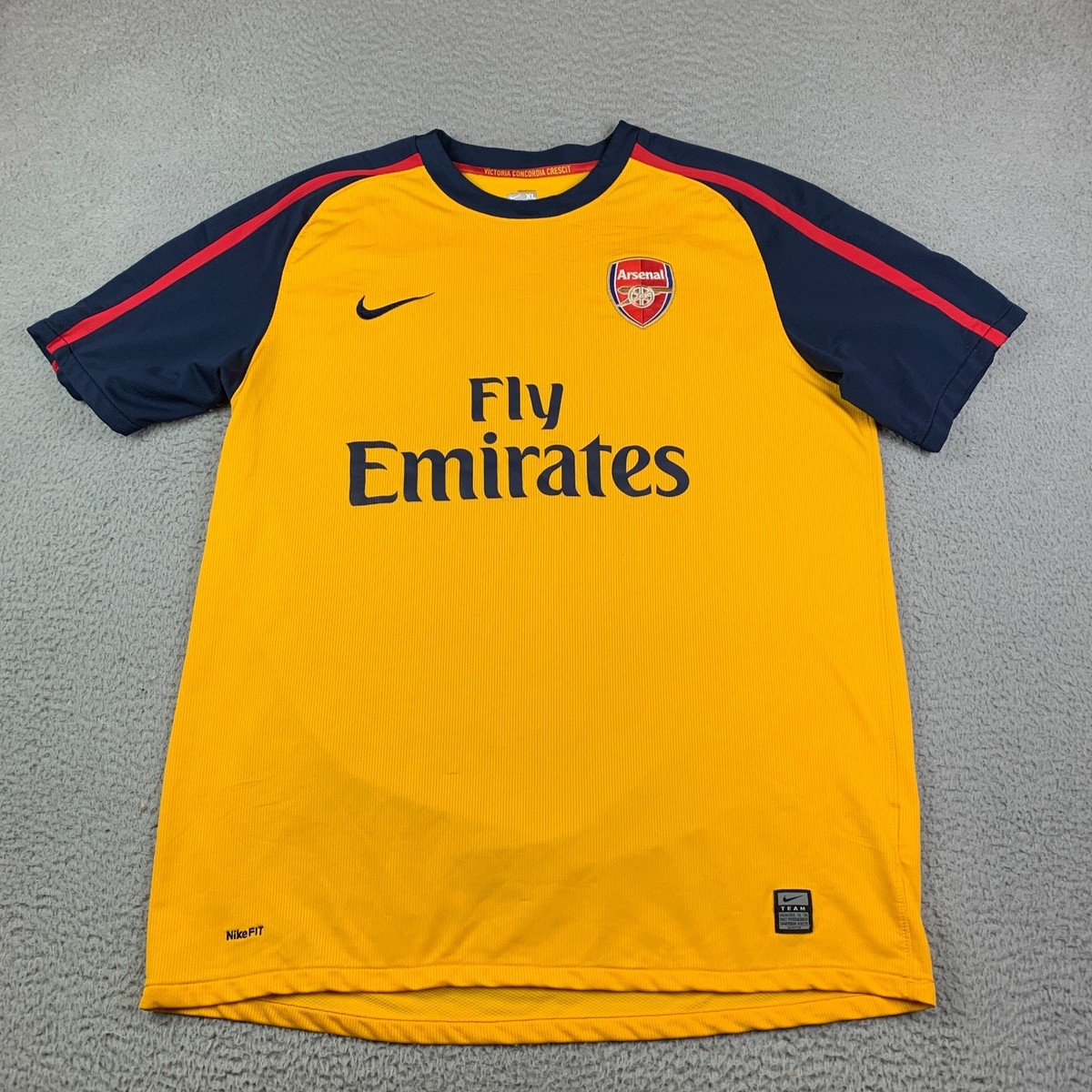 Nike アーセナル Arsenal イエロー 楽天市場】アーセナル 08/09 アウェイ(黄色) ナイキ製 : O.K.A.
