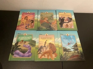 Disney The Lion King Six New Adventures 1994 Hardback Books Complete Set Read - Picture 1 of 9