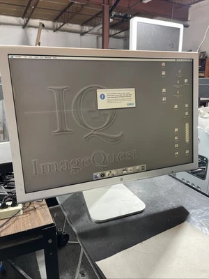 Apple 23" HD Cinema Display A1082 DVI Aluminum monitor w/ Power Supply - Image 1 of 3