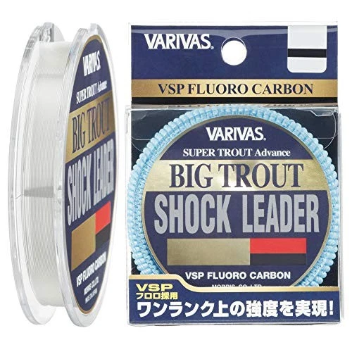VARIVAS Shock Leader Super Trout Advance Big Trout VSP Fluorocarbono 11,8 pies - Imagen 1 de 4