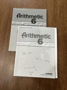 Abeka 6. Klasse Mathe 4. Auflage - Bild 1 von 9