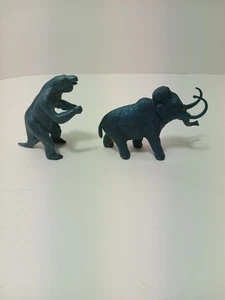 Mammut bradipo blu animali preistorici MPC vintage - Foto 1 di 4