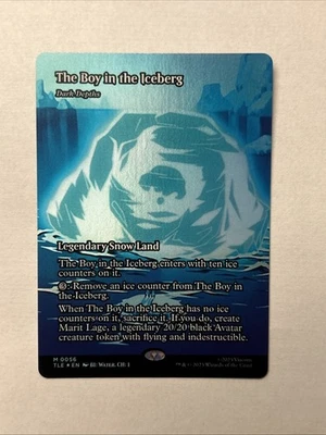 The Boy in the Iceberg /Dark Depths M 0056 Borderless Foil Avatar Last Airbender - Image 1 of 4