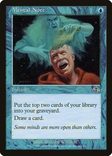 Mental Note x1 Judgment MTG Magic The Gathering Blue Instant Card - Image 1 of 1