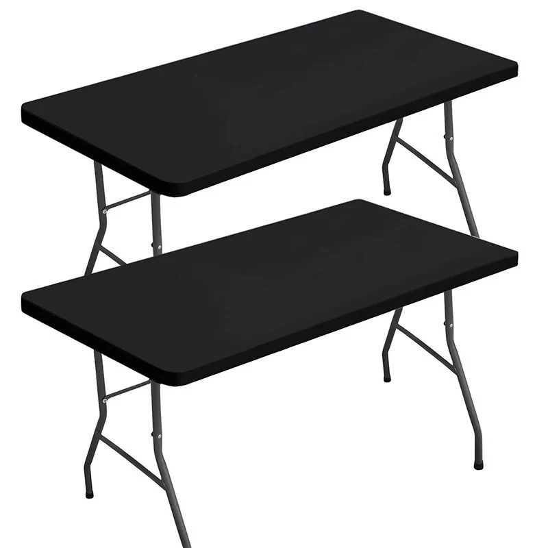 Toalha de mesa dobrável de plástico para refeições internas/externas e festas de Natal - Imagem 1 de 4