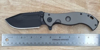 HalfBreed Blades LBF-01 Large Bush Folder Gen 1 Knife S35VN Half Breed NEW - Image 1 of 4