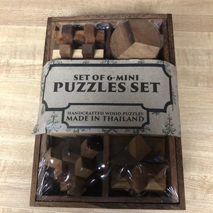 Puzzle Set mit 6 Mini-Puzzles Hergestellt in Thailand Neu im Karton - Bild 1 von 2