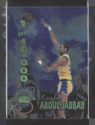 1995 Signature Rookies Kareem Abdul Jabbar Flash from the Past Auto/1500 Foto 1 de 2