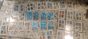 1969 Topps Fußball Mini Karten Album Lot - Bild 1 von 10