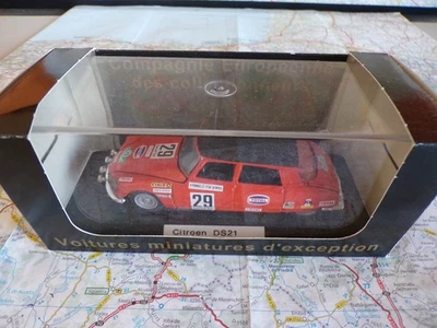 CITROEN DS 21 n°29 Rallye du Maroc  1972 ELIGOR CEC 1/43 en boite - Photo 1/2