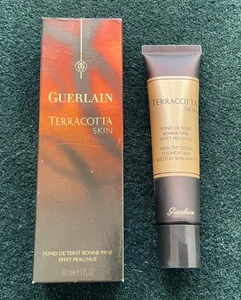 GUERLAIN Terracota Skin Healthy Glow Foundation 02 Brunettes NEU 30ml "RAR" - Bild 1 von 4