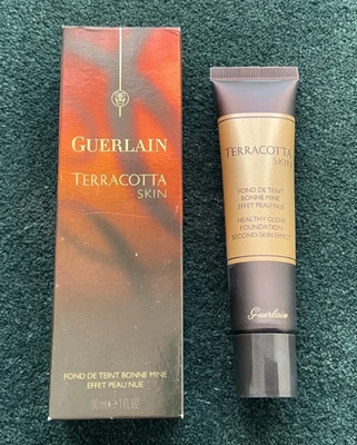 GUERLAIN Terracota Skin Healthy Glow Foundation 02 Brunettes NEU 30ml "RAR" - Bild 1 von 4