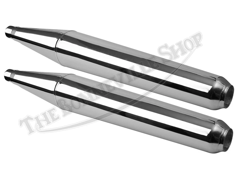 Norton 750 850 Commando Interstate Interpol Muffler Silencer Set 1972-1974 UK... - Image 1 of 1