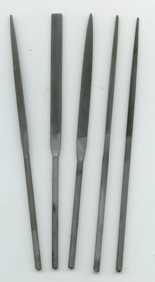SMALL 5PC NEEDLE FILE KIT  180MM  FOR METAL WORKER - Image 1 of 1