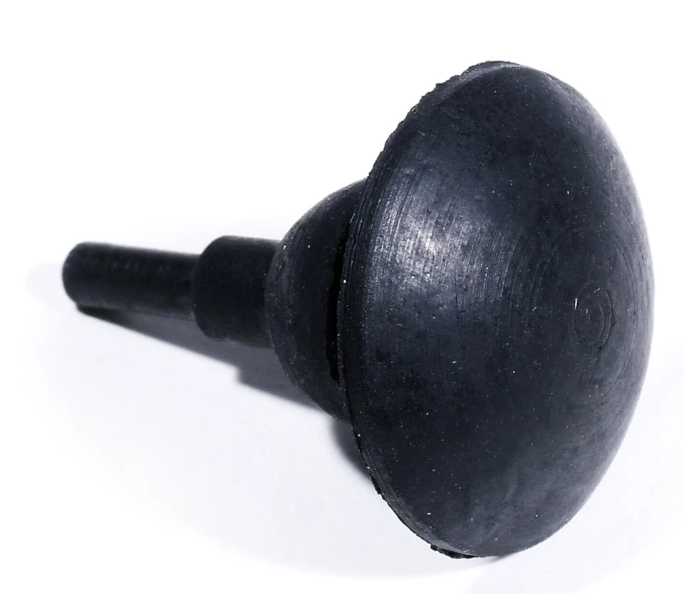 Soporte lateral tope goma para Harley Davidson Softail Dyna Sportster 1987-2001 Foto 1 de 1