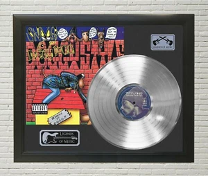 Snoop Dog Incorniciato Legno Nero Legends Of Music Platino LP Display Disco - Foto 1 di 4