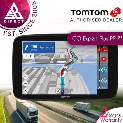 TomTom Go Expert Plus 7'' Premium Packung Groß Fahrzeug GPS Sat Nav │ Weltkarten - Bild 1 von 4