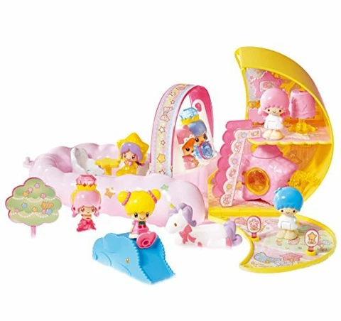 Takara Tomy Koeda-chan Little Twin Stars Kiki & Lara Small Moon House Cover