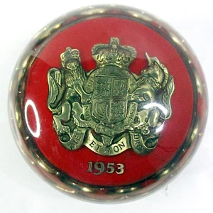 Queen Elizabeth II Coronation June 1953 - Acrylic Trinket Box - Wilmot Breedon - Picture 1 of 6