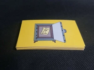Monopoly The Simpsons Community Chest 16 Replacement Part Piece Cards Only NM ** - Picture 1 of 2