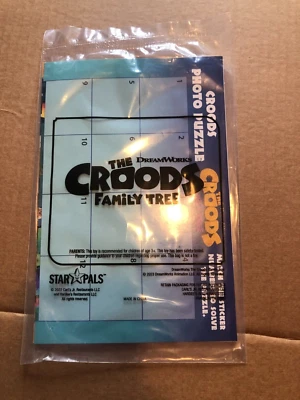 Carl's Jr Star Pals Dreamworks The Croods Family Tree, 2022, Nuevo, Rompecabezas Fotográfico Foto 1 de 2