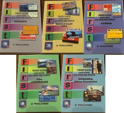 Cataloghi Schede Telefoniche Internazionali C&C FIRST - 5 VOLUMI - NUOVI - Imagen 1 de 4