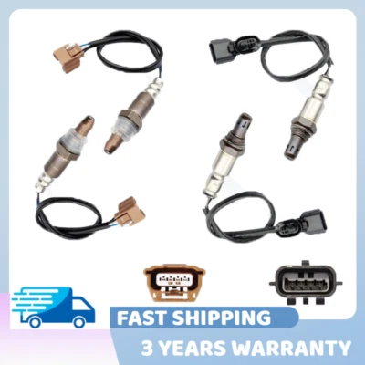 4 peças sensor de oxigênio O2 upstream + downstream para Nissan Frontier 4.0L V6 2013 2014 - Imagem 1 de 4