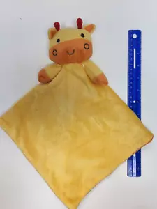 Beansprout Yellow Giraffe Security Blanket Baby Lovey - Picture 1 of 9