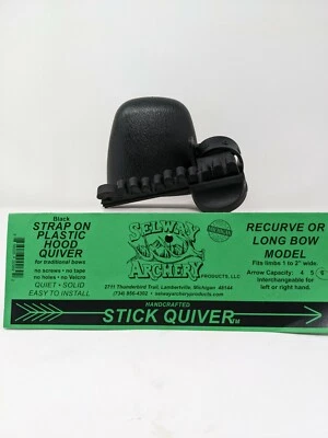 Selway Plastic Strap Bow Quiver For Recurve or Longbow