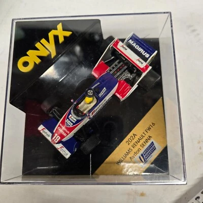 Coche de carreras vintage Onyx Williams Renault FW16 Ayrton Senna Grand Indy Foto 1 de 4