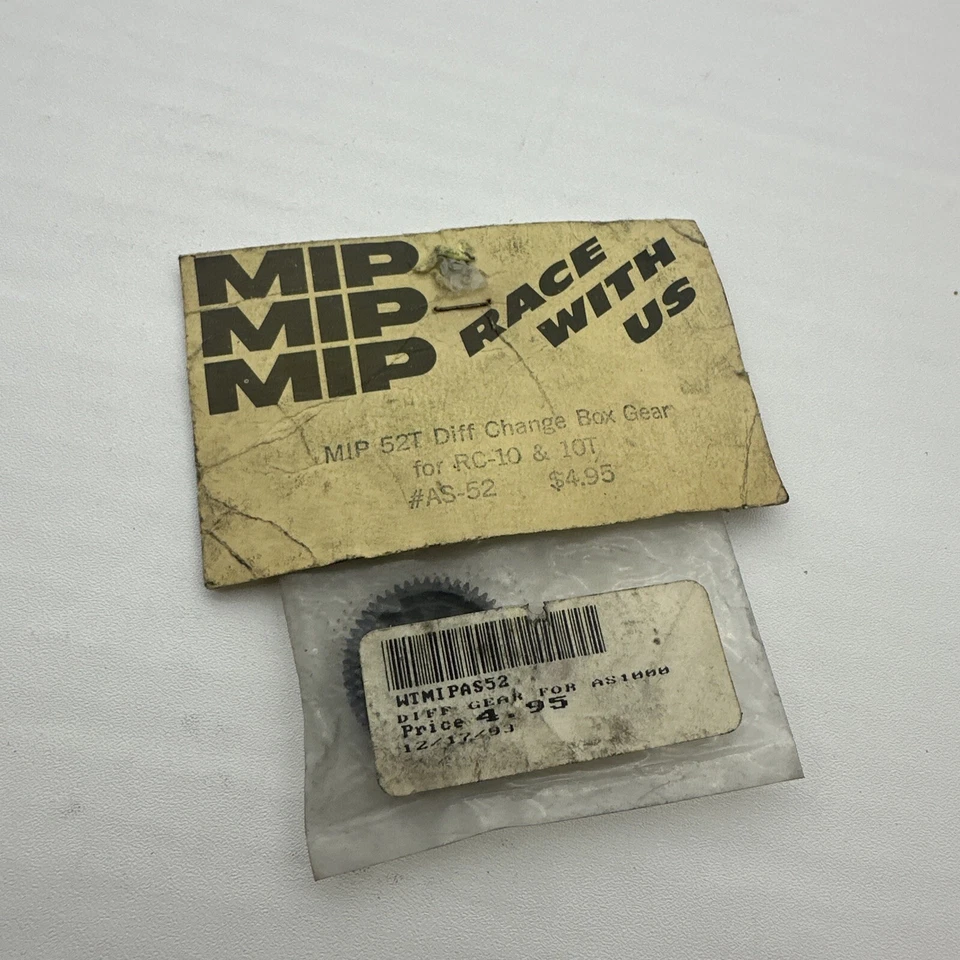 MIP 52t Diff Change Box Gear For Rc10 And 10T Team Associated Vintage AS-52 #100 - Image 1 of 2