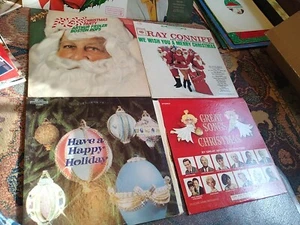 Arthur Fiedler Boston Pops Christmas Party & Conniff + Compilations (4 )LP Lot - Picture 1 of 5