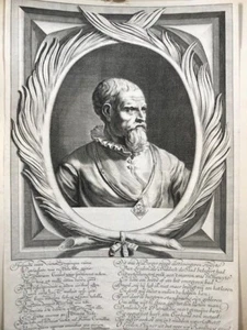Pieter Adriaensz van der Werff. Ritratto.Borgomastro 1661.OLANDA - Foto 1 di 5