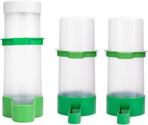 Bird Feeder, Bird Water Dispenser for Cage,  2PCS Automatic Bird Water Feeder wi - Picture 1 of 12