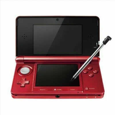 Nintendo 3DS Console Flare Red console Only Japanese Region for JAPAN - image 1 of 2