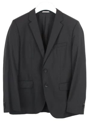 Blazer Hugo Boss The James3/Sharp5 Hm Hombres EE. UU. 42 Lana Muesca Rayas Foto 1 de 4