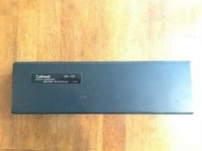 Calrad 10-10 Super-Cardioid Shotgun Microphone with Case Japan Made Vintage!