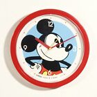 Lorus Japan - Horloge murale vintage pendule Disney Mickey design 1990s