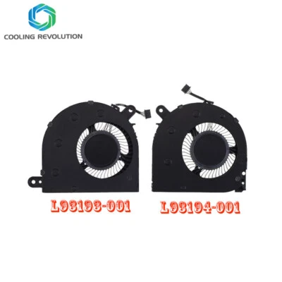 Laptop Fan For HP X360 15M-ED 15-ED 15-EE 15N-EE TPN-C149 L93193-001 L93194-001 - Image 1 of 2