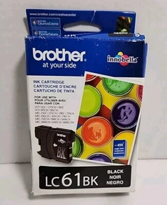 NOST Brother LC61BK Tintenpatrone 450 Seiten Kapazität schwarz abgelaufen 9/11 - Bild 1 von 6
