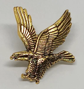 Adler antik goldfarben glänzend Brosche Anstecknadel Krawatte Tac Kragen Revers - Bild 1 von 2