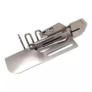 Accesorio aglutinante de doble borde plegable con punta de cubierta - se adapta a Janome Coverpro, Elna - Imagen 1 de 13