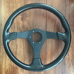 Nardi Gara Leather Steering Wheel 36cm Rare Skyline Supra R32 R33 DC2 R34 RB26 - Afbeelding 1 van 7