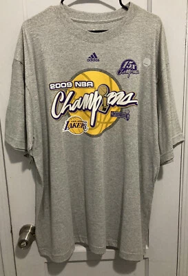 Camiseta Adidas Auténtica Hombre XL Kobe Los Angeles Lakers 2009 Campeonato NBA Foto 1 de 4