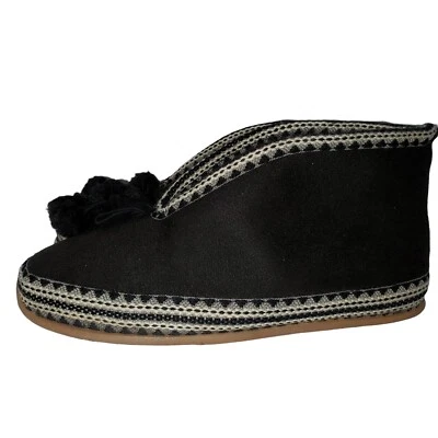 Botines de micro gamuza con borla negra DEER STAGS para mujer, talla 7M Foto 1 de 4