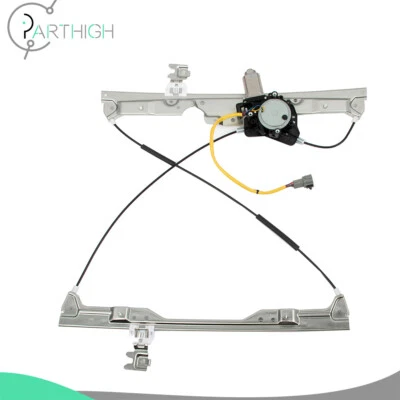 Regulador de janela de energia para 2004-2009 Nissan Quest dianteiro esquerdo com motor - Imagem 1 de 4