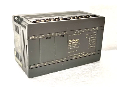 GE Fanuc IC200UEX211-B VersaMax® Micro Expansion Unit 16 DC In, 12 Relay Out - Image 1 of 4