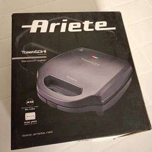 Ariete Toast&Grill Tostapane Tostiera Piastra Toast Antiaderente NUOVO - Foto 1 di 3